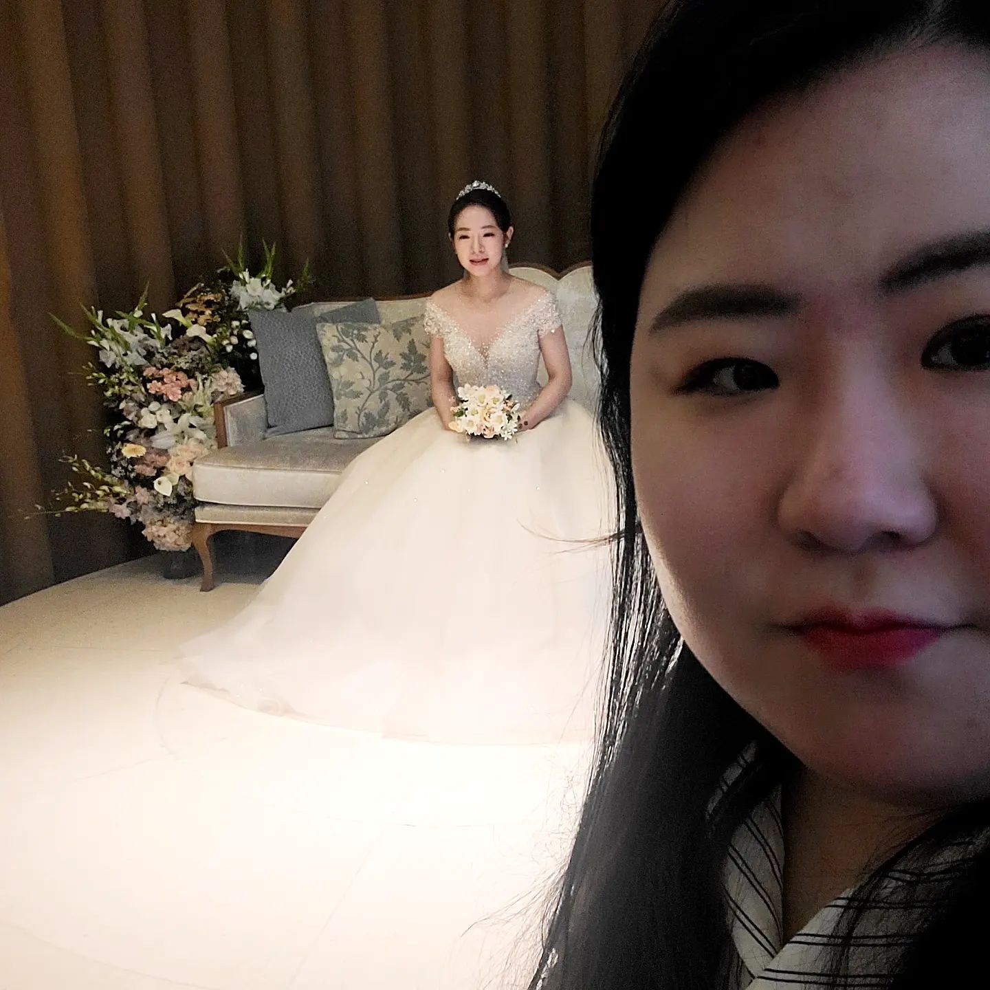#세상젤예뻤던 #내칭구결혼식👰 #증맬루축하해❤️ #영원히햄보카자 #신행잘다녀왕✈️