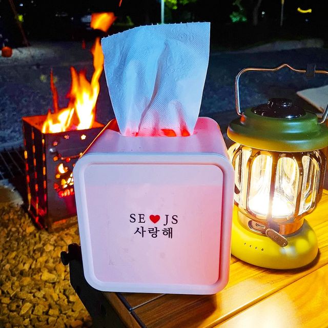 먹스타 사각❣️❣️ on Instagram: "#광고 안녕하세요❤ 블랙하비에서 보내주신 내맘대로 화장지 케이스를 소개합니다 🧻 재밌게 ! 신박하게 ! 마음대로 제작하는 블랙하비 내맘대로 화장지