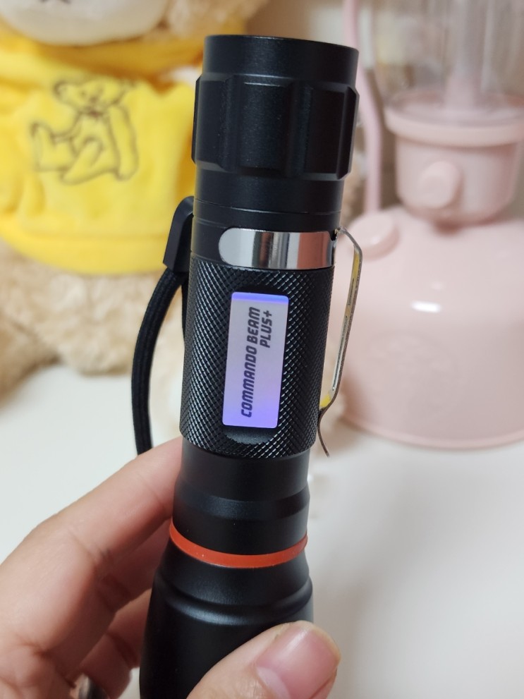 LED손전등,LED후레쉬 코만도빔플러스 사용 후기!!