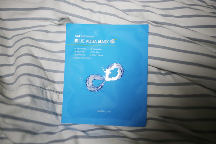 바루랩 블루 아쿠아 마스크팩_ 수분마스크팩/수면팩/마스크팩추천