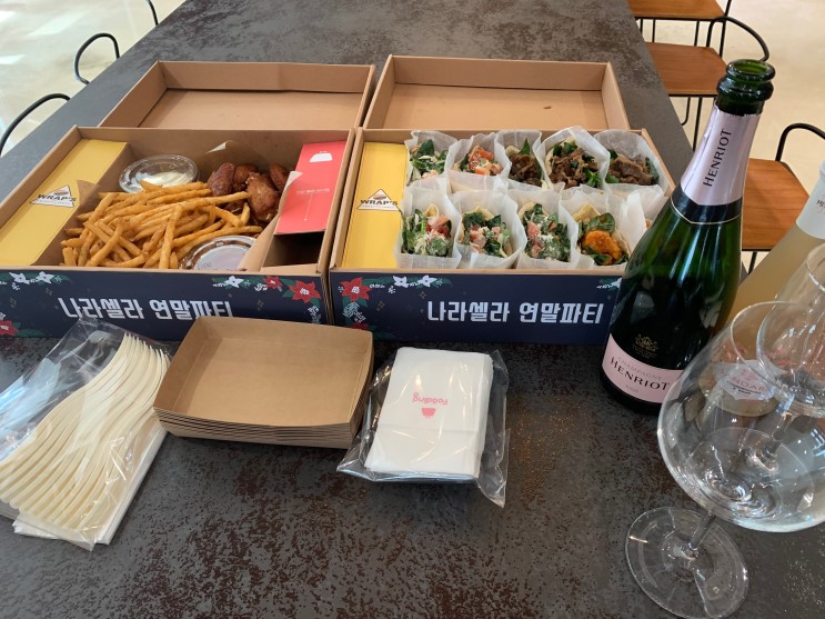 송년회, 연말파티 케이터링은 푸딩