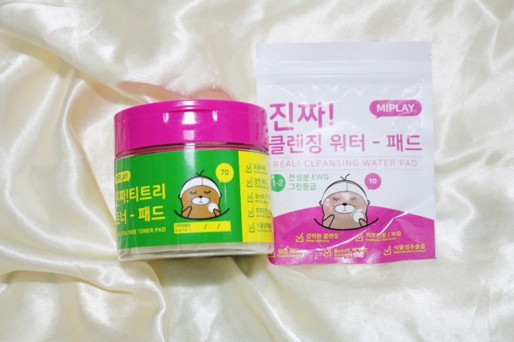 미플레이(MIPLAY) '진짜!티트리토너패드' 피부진정 토너추천해요