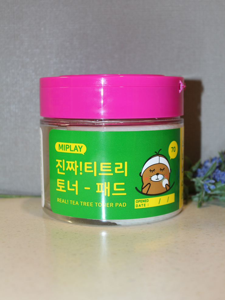 토너추천 :: 미플레이 진짜 티트리 토너패드, 간편해요!