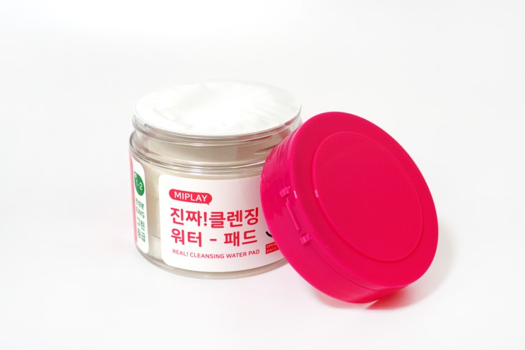 미플레이 진짜 클렌징워터패드로 간편하고 깨끗하게