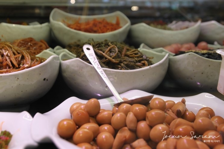 맛있는 반찬가게 추천 천호 현대백화점 반찬전문점 둥구나무 종류도 다양해요!