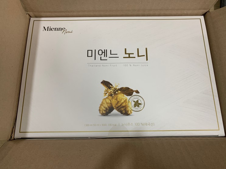 노니원액100% 뉴트리원 미엔느노니