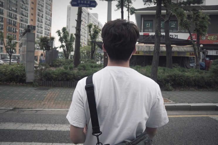 옥스타 브로독 반팔티 , 품질좋은 국내산 데일리티셔츠