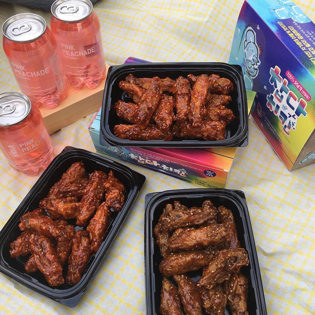 연 우(16) 🎗 on Instagram: “기대를 저버리지 않고 너무 맛있었던 찹다치킨🧊🍗 식는다는 개념 ᄌ