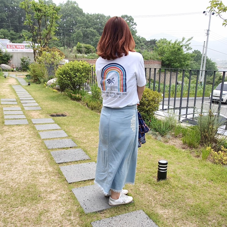 옥스타 썸머시리즈 커플티추천 남녀공용 반팔티셔츠 이쁘다