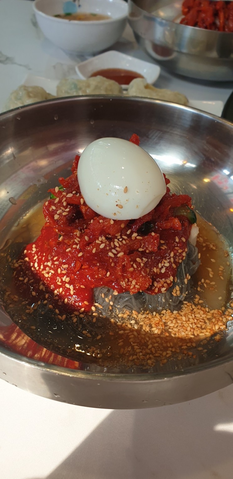 도래울맛집 이케아주변맛집 속초코다리냉면 진짜 맛있는집