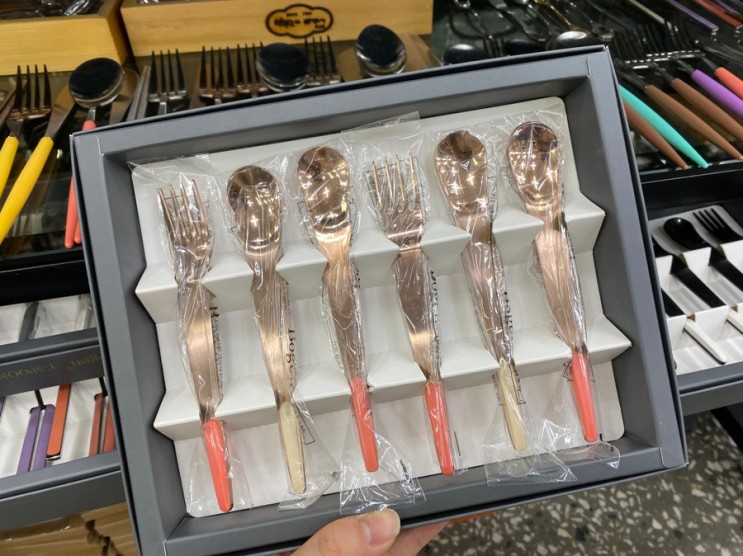 남대문그릇도매 코스모스 커트러리 구매후기