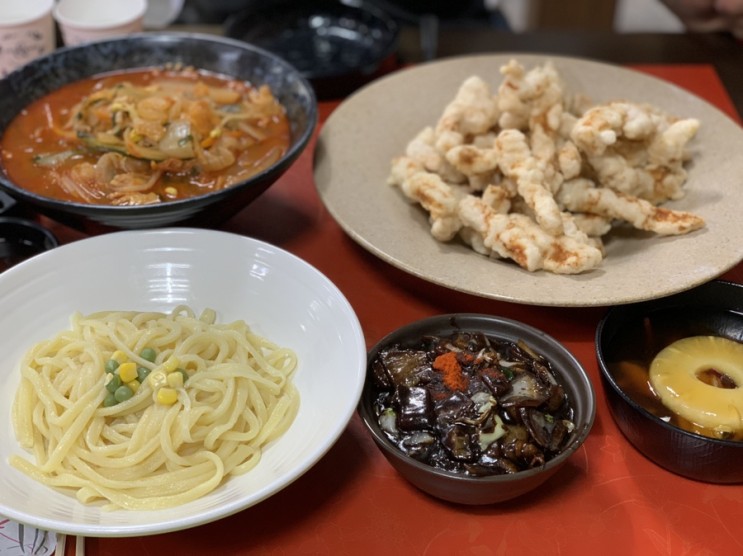 손으로 직접만드는 수타면 영주중국집 "챠이짬뽕"