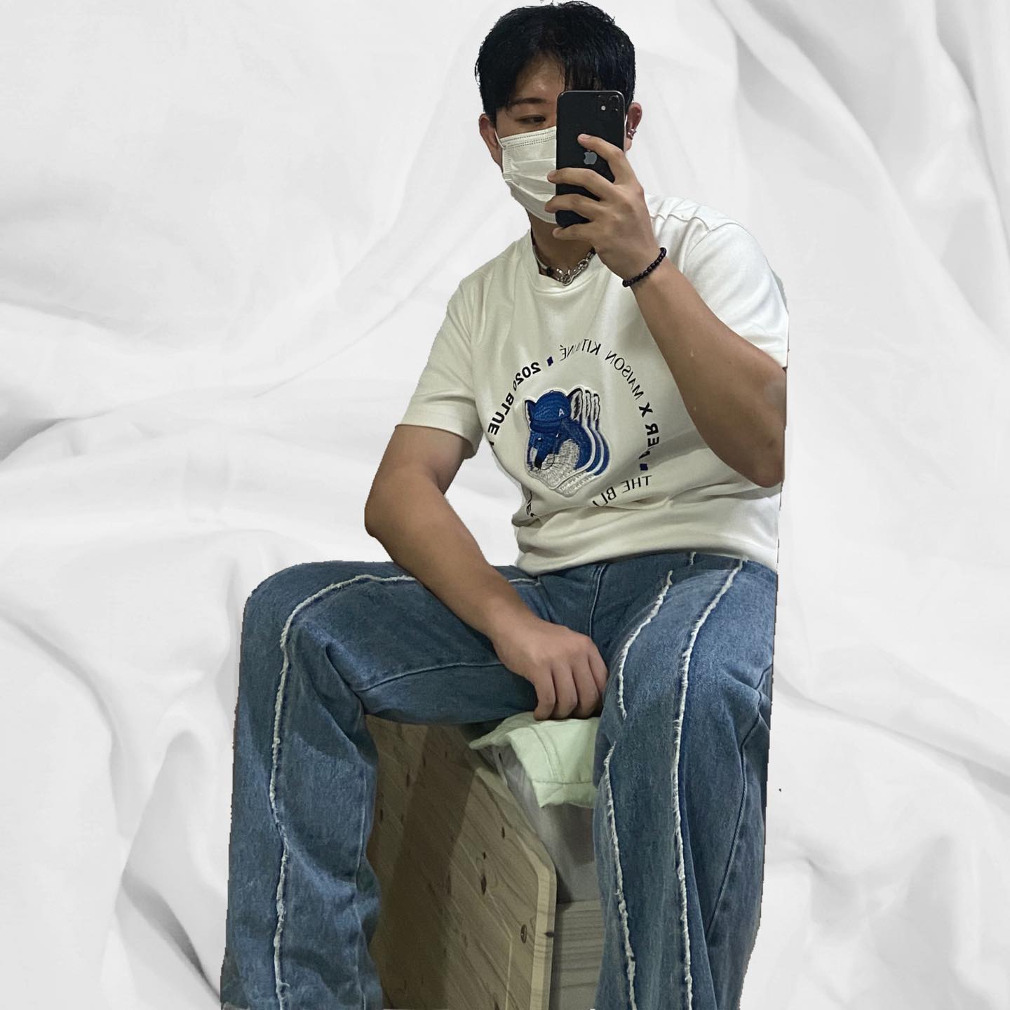 흰티와 청바지 조합 다음장은 청자켓 청바지 청청코디 즐거운 추석 보내세요