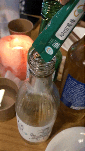 소주에 타먹는 숙취해소제 황칠타 제가 먹어봤습니다