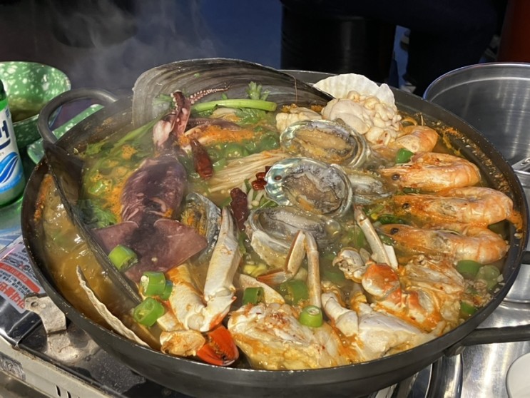 [남포맛집] 해물탕과 소주한잔 “삼바리”