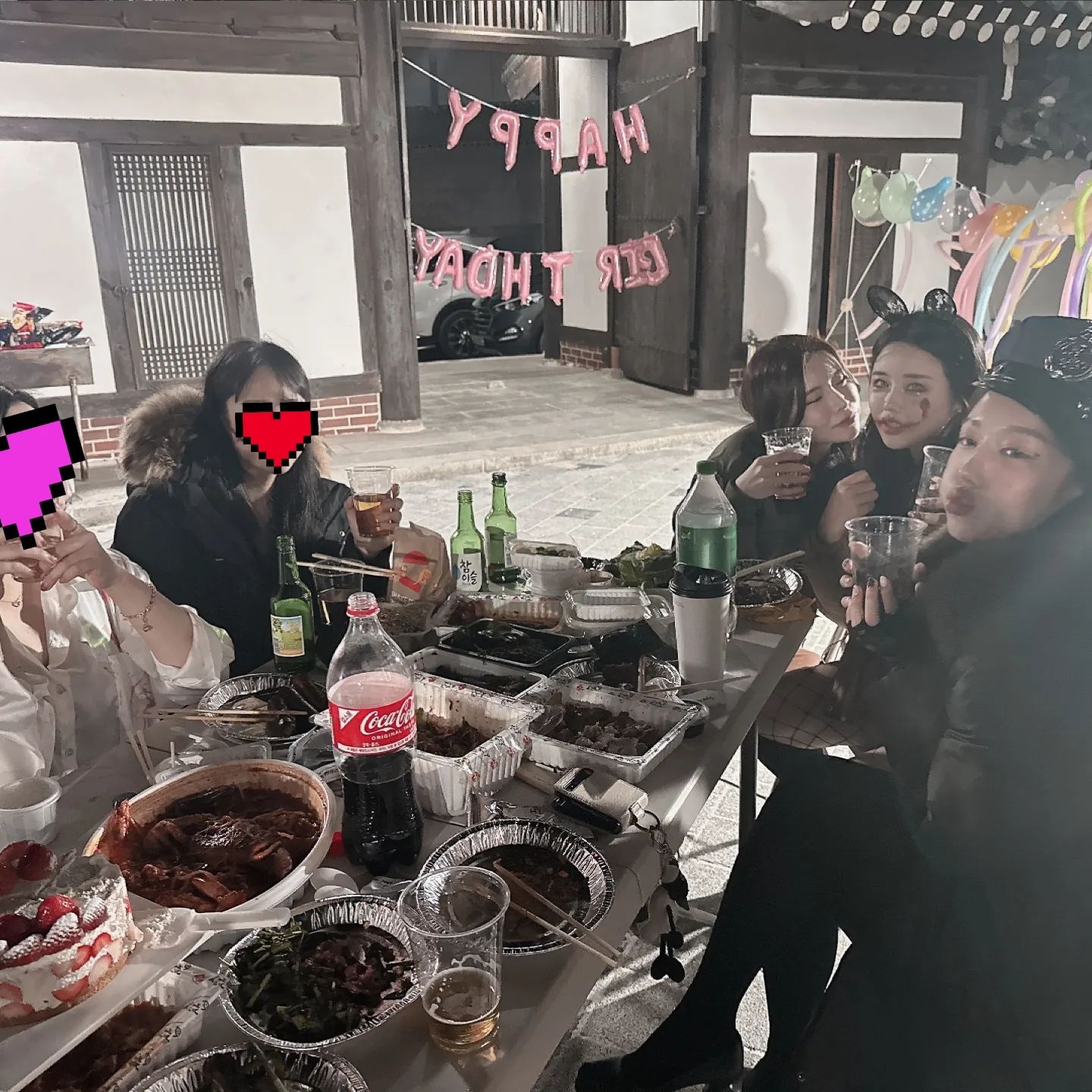 한달이나 지나서 생파사딘 올리기..🎂😆
#hbd❤️ #selfie