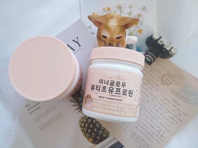 이상은 on Instagram: "#이너글로우 #99프로틴 #뷰티초유프로틴 이너글로우 뷰티초유프로틴💕 요즘들어서 정말 병든닭처럼 주기적으로 아픈일이 많았는데요. 기력도 딸리고 만성피로에 잔병치