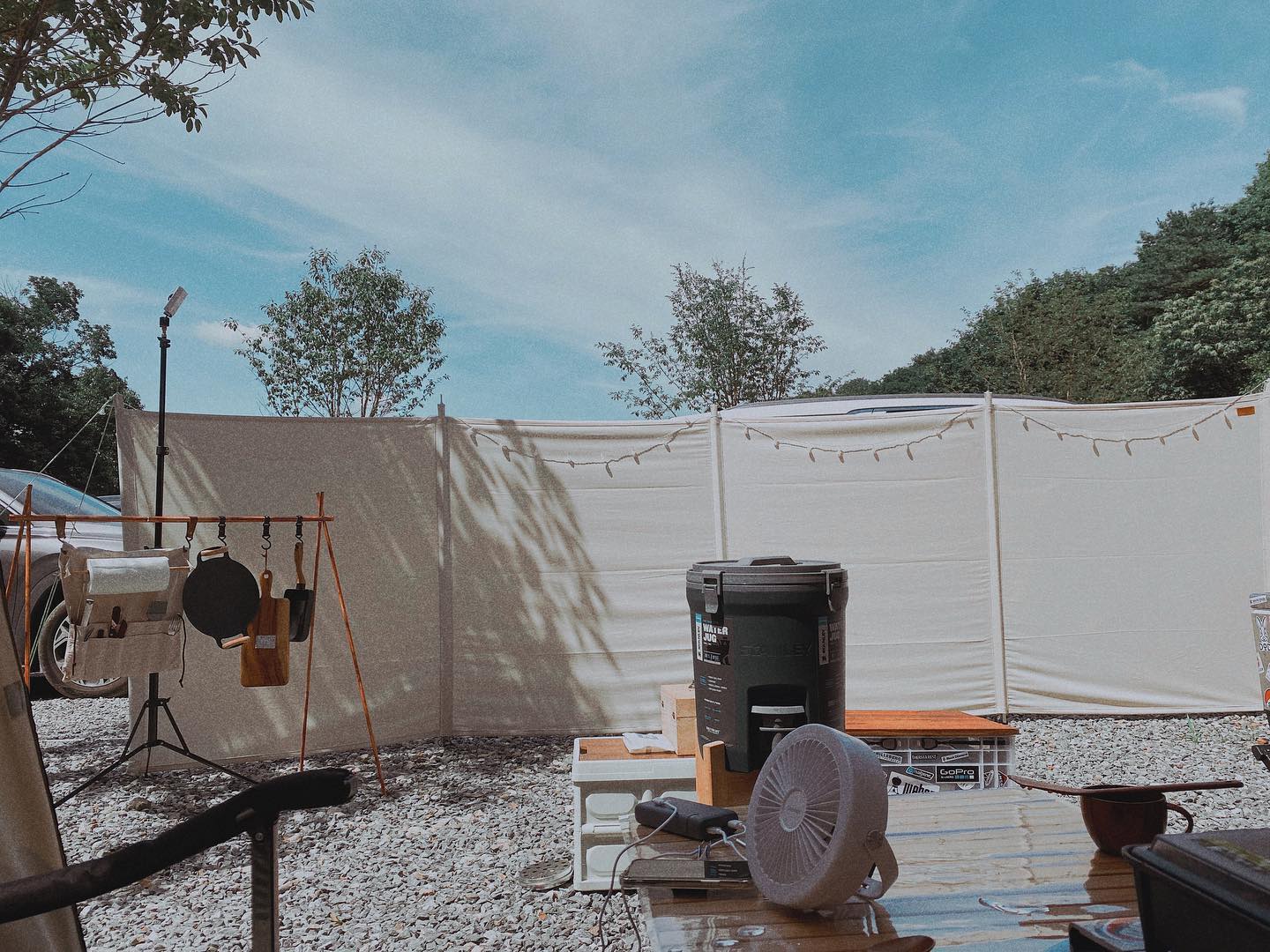 🏕️
날씨 완벽❣️