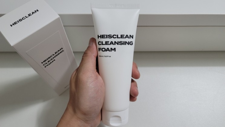 [히즈클린 HEISCLEAN] 클렌징 폼 150ml 일주일 사용 상세후기