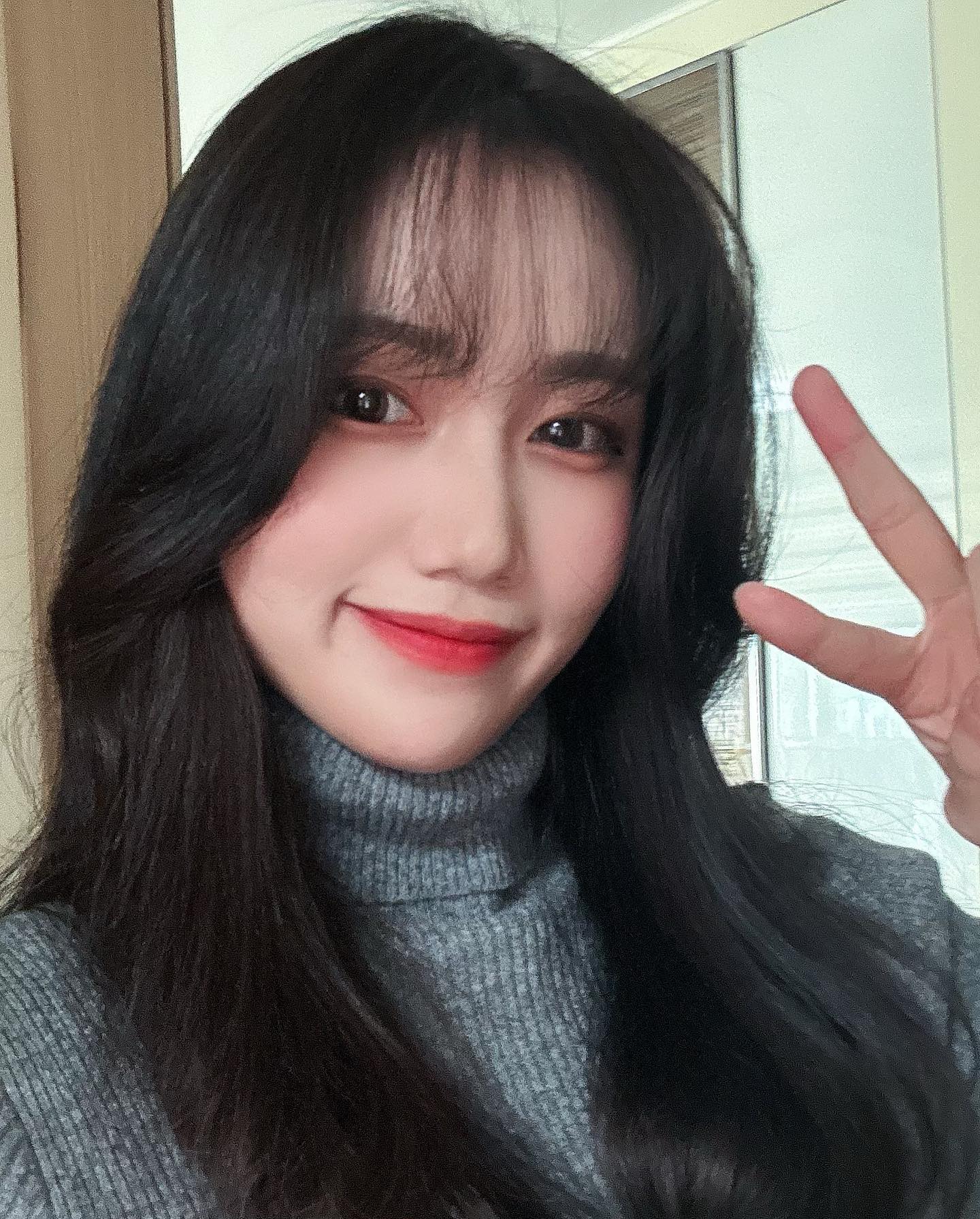 다들 말렸지만 해버렸다 앞머리