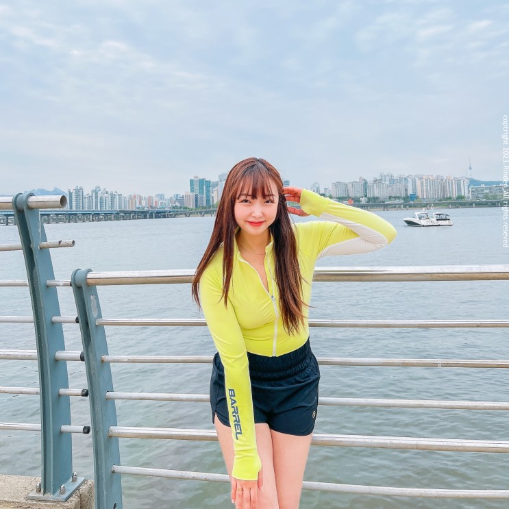 배럴 크롭 조이래쉬가드 세트 , 아쿠아슈즈 풀세트 (+사이즈 팁)