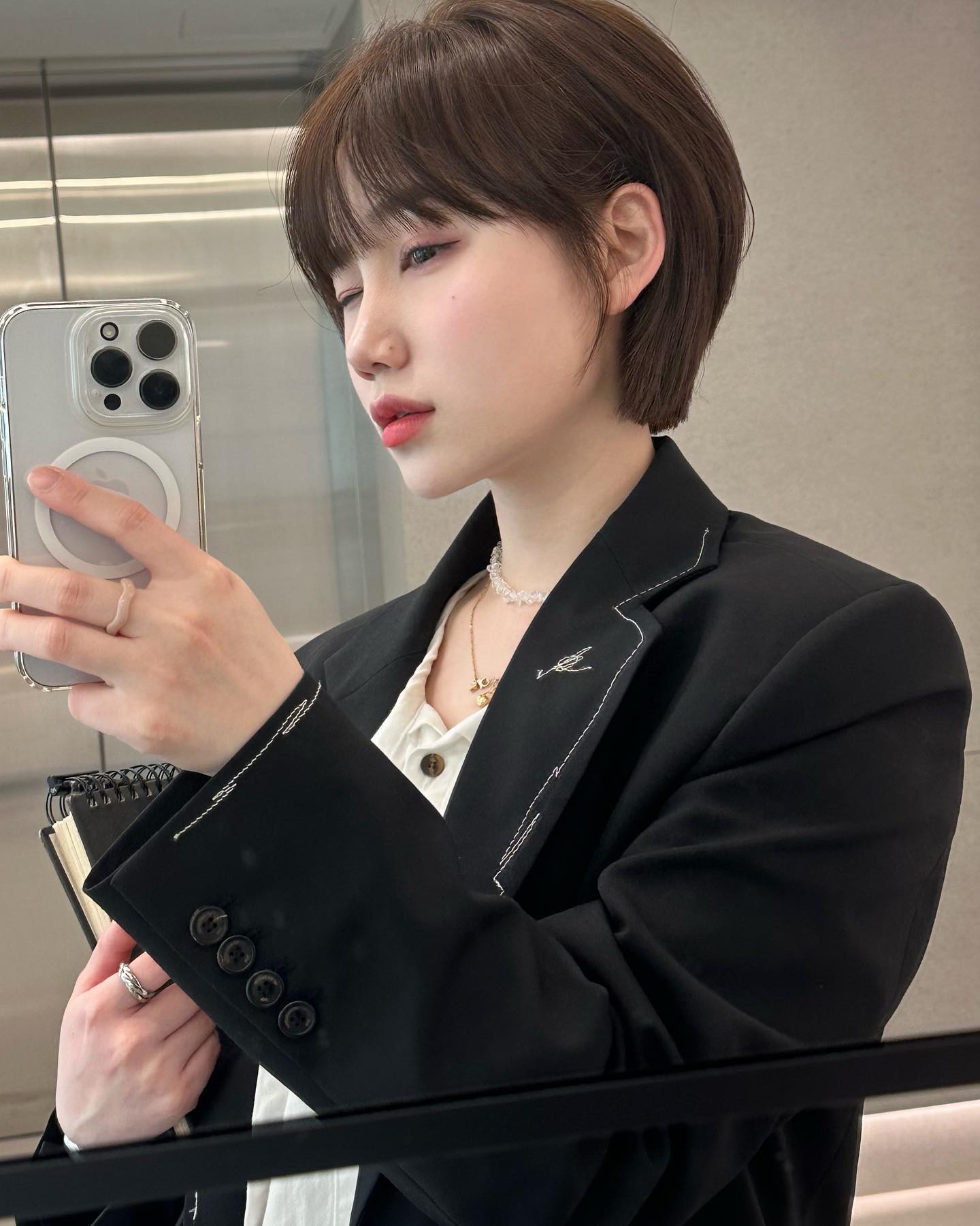 나 이제 진짜 숏단발이자나!✌🏻
