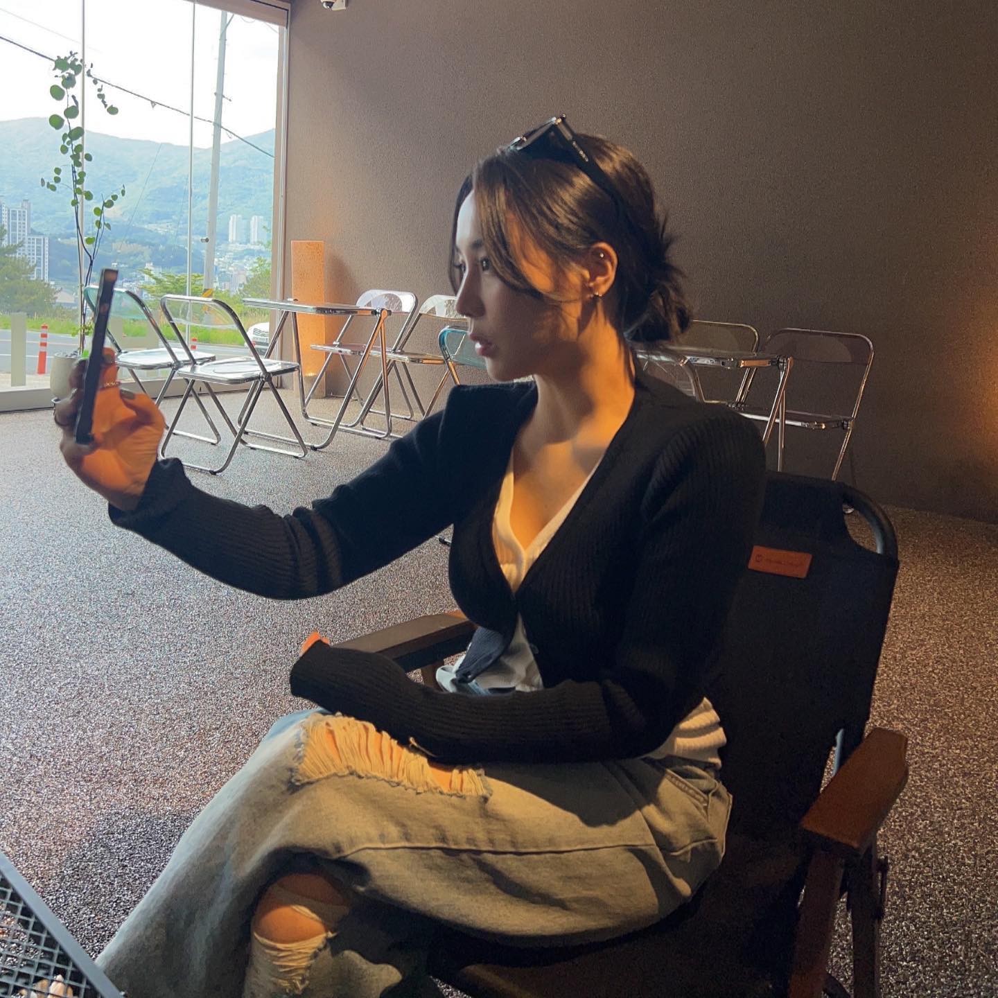 늘거서 셀카 건지기도 힘들다 이젠ㅋ