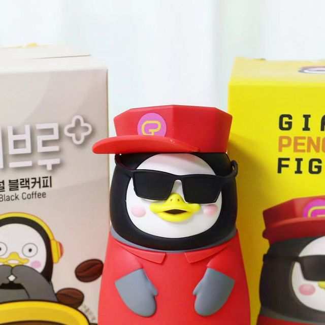 허브향기처럼 on Instagram: "#광고 #펭수 #아이브루 💛아이브루 플러스와 자이언트펭이 만났다!!! 100% 공정무역 커피 👉맥널티 아이브루 플러스 오리지널 블랙커피👈를 만났어요. 💢공정무
