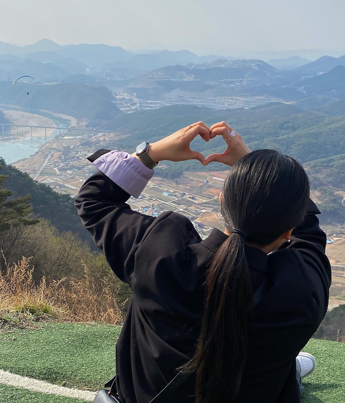아~ ~ ~ ~ ~
패러글라이딩 암것도 아니네~ㅋ
(바람땜에 못 탐)