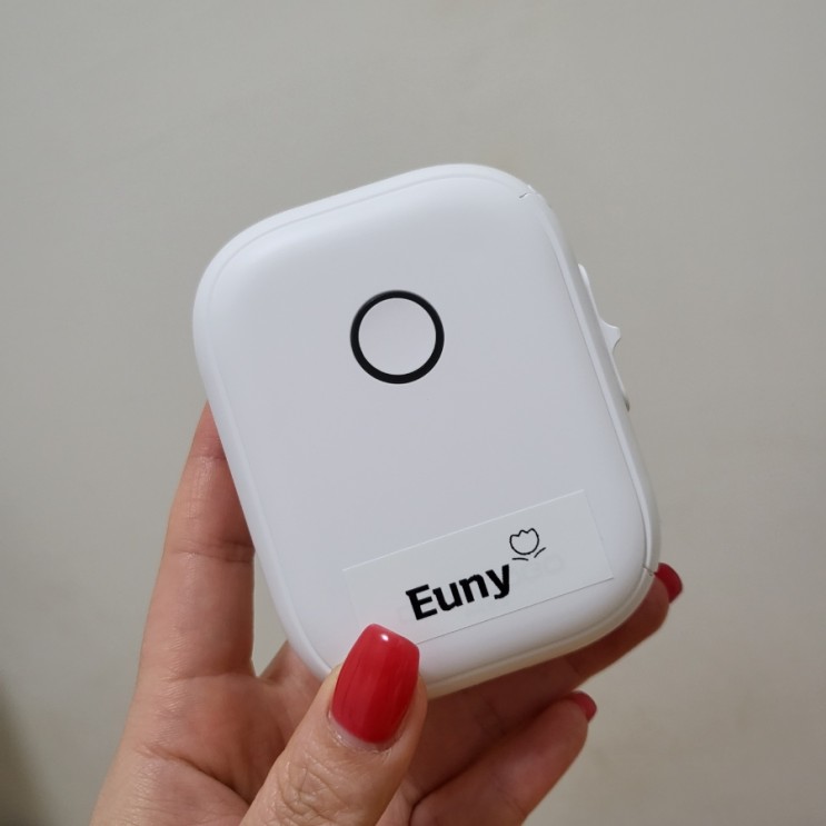 바라보고 스티커라벨기 휴대하기좋은크기라 완전 좋아요 :)