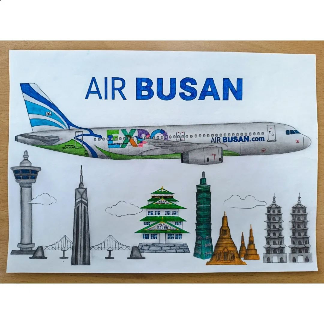 Air Busan A320
------------------------------------------------------------------
시간없어서 이거 하나 칠하는데 한달걸림......'^'
배경은 시간상의 이유로 패스
에어부산 늘 응원합니다:)
------------------------------------------------------------------
#ColorAirBusan #에부색칠대회 #에어부산 #AirBusan #A320 #320Lovers #Airbus #AirbusLovers #그림 #그림러 #뉴비 #Drawing #비행기 #Airplane #취미 #Hobby #항공덕후 #항덕 #덕후 #aviation #aviationlovers #aviationdrawing #airplanedrawing #avgeek #airplanelovers #aviationgeek