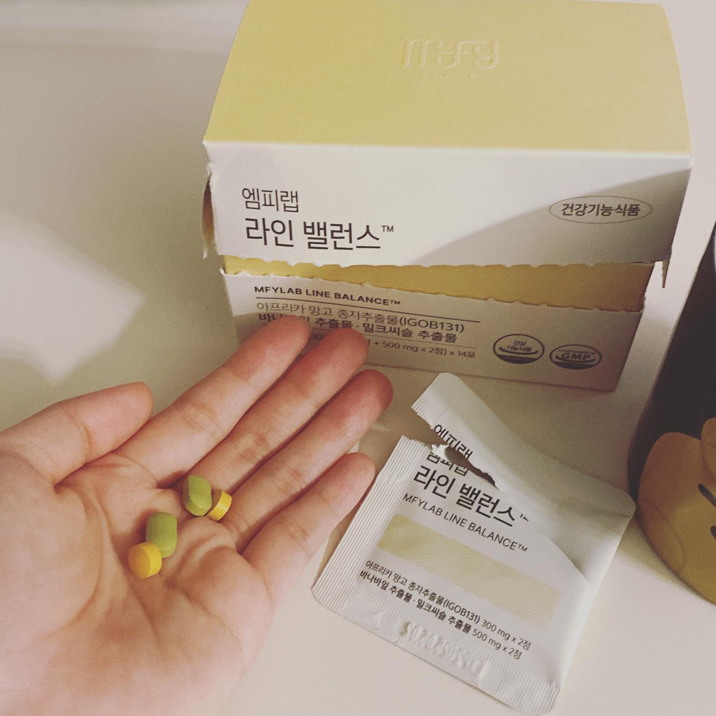 라이프스타일에 따라 부위별로 골라 먹는 다이어트 보조제!! 
1일 1회 4정 간편해서 귀차니즘 심한 저한텐 딱인듯🙌🏻😊

#엠피랩 #부위별다이어트 #다이어트보조제 #엠피랩챌린지