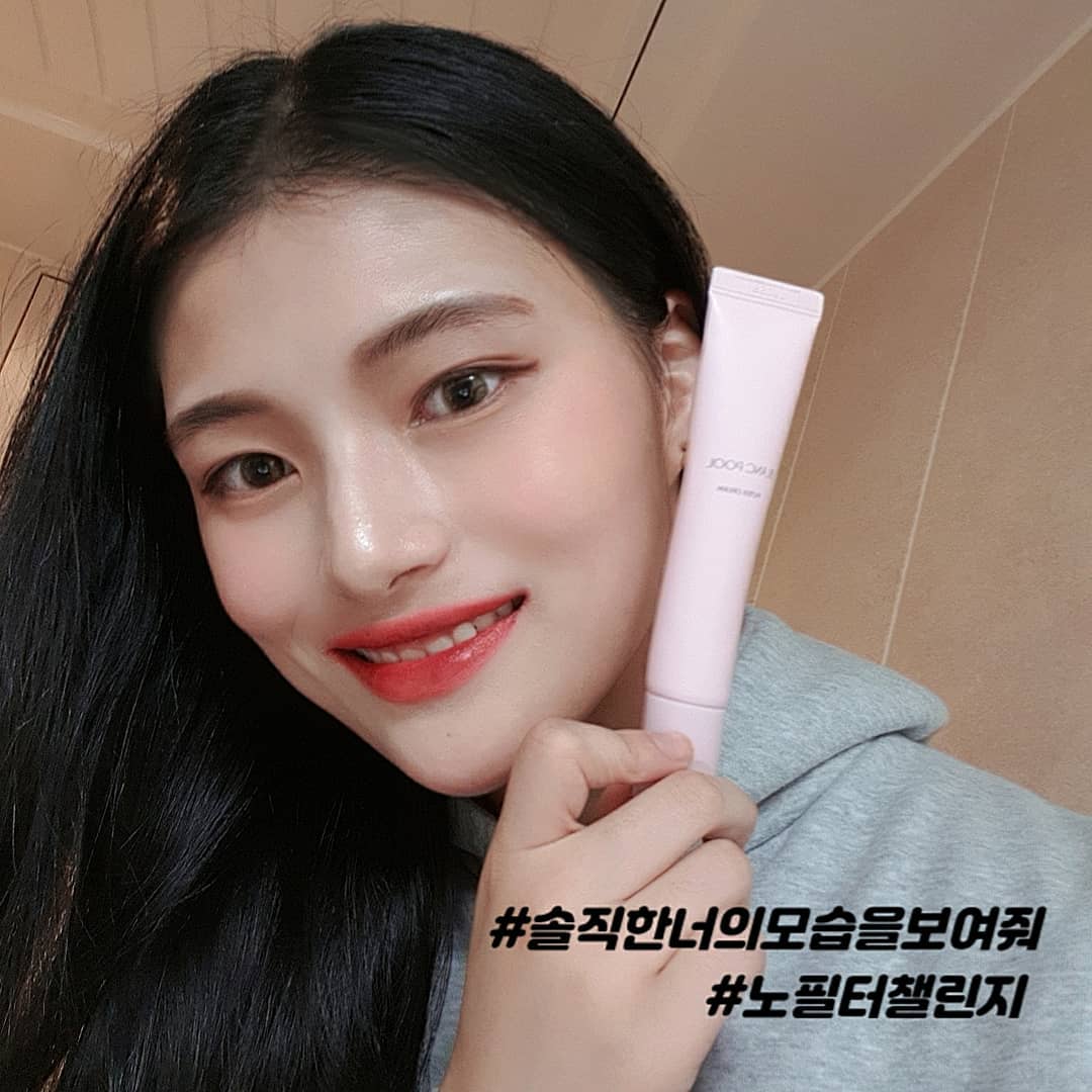 ᏢᎬᎪᏒᏞ(배진주)🇰🇷 on Instagram: “블랑풀 필터크림으로 노필터도 자신있게 찍기 ! ʕ￫ᴥ￩ʔ ㅡ 노파데인데 파데 바른거 마냥 톤업되고 화장한것 같은 이 기분 뭐냑우,, 밖에 나가서 이거 발랐다고 말 안하면 다들 파데 바른줄 안닥우 ¡¡ ㅡ 다른 톤업 크림들이랑 다르게 촉촉한 피니시…”