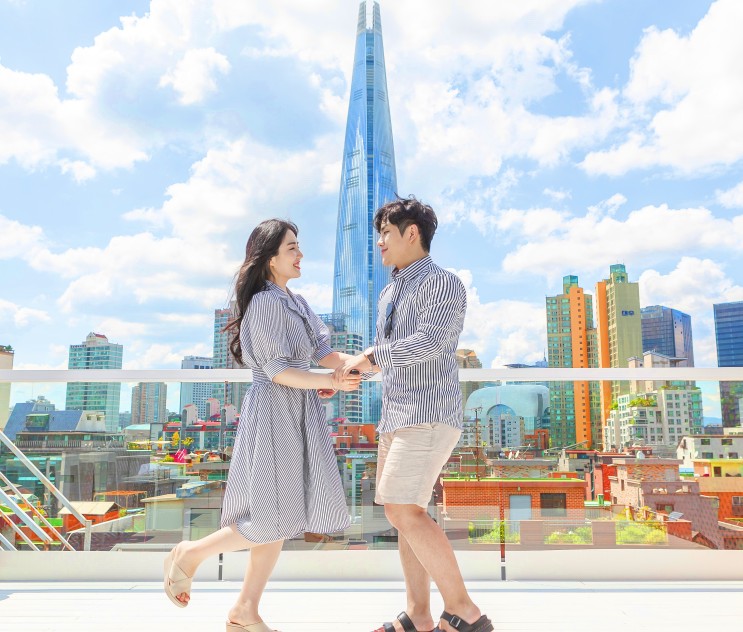 [잠실셀프사진관] 잠실커플이미지사진은 포토위크 송리단길점 PHOTOWEEK ( ﾟ∀ﾟﾉﾉﾞ