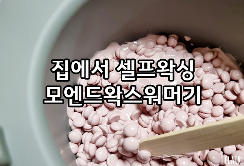 셀프왁싱 ::  모엔드 왁스워머기 세트면 브라질리언왁싱도 가능해요