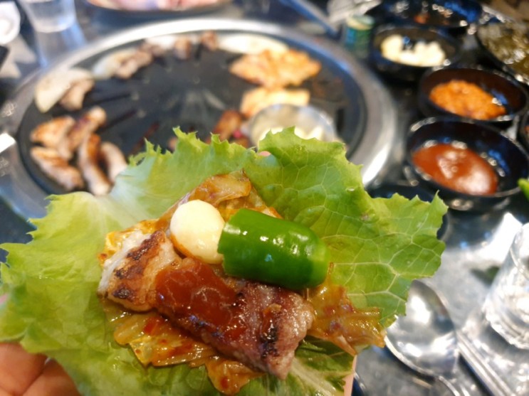 [가오리역맛집/크라운삼겹살] 우리쀼만 아는 맛집이라굽쇼~♡