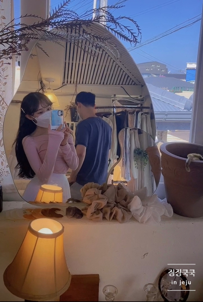 신혼여행/제주도여행 1일차,2일차/비행기샷/여유로이카페/제주소품샵추천