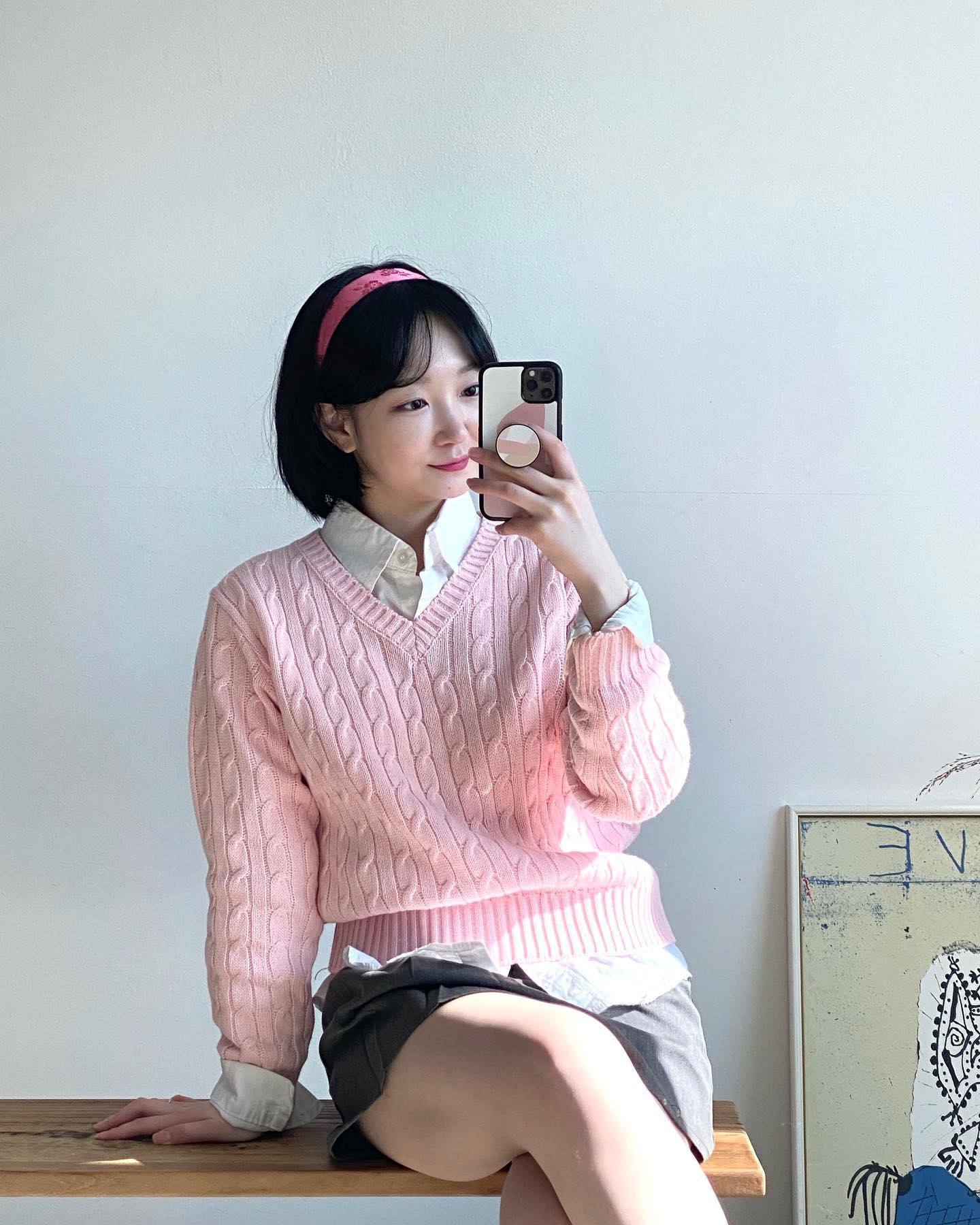 ⠀
머리띠 촬영 완!
⠀
폭풍 보정 가보즈아아