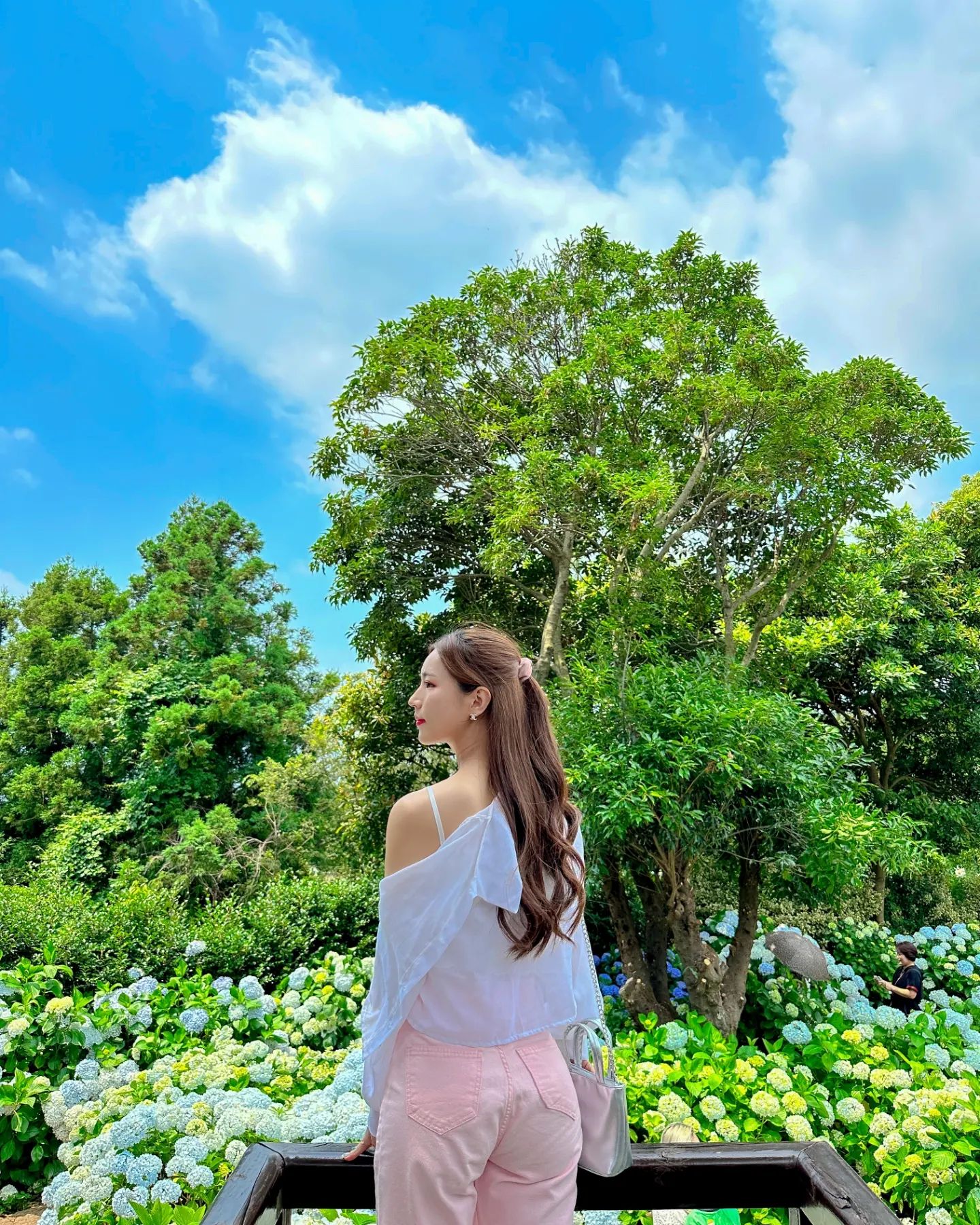 올 해 내 생일은 #휴애리자연생활공원 에서 수국과 함께~🌺
나에게 셀프 생일선물로 #제주도여행 을 선물하고, 이 맘때쯤이면 완전 만개한 수국을 찾아서 #수국축제 로 유명한 휴애리에 왔어요 💝 

저는 제주도 갈 때마다 항상 방문할만큼 좋아하는 곳인데요 : )
여기저기 예쁜 수국들이 가득하고, 곳곳에 즐길거리와 포토스팟들이 있어서 아무리 똥손이라도! 인생샷을 건질 수 있는 곳이에요~💕  
날씨요정답게 날씨도 너무 좋아서 사진 100장은 찍었는데, 10장 밖에 올릴 수 없다니...😣 

중간에 #레드앤그린카페 가 있어서 쉬었다가 가기에도 좋고, 카페 테라스가 해외느낌 물씬나서 여기도 사진 완전 잘나와요! 🌴
(핫도그는 처음 먹어봤는데, 빵은 촉촉하고 소시지는 통통하고 완전 추천 👍) 

휴애리는 모든 계절마다 시즌에 맞는 축제를 하기 때문에 언제든 방문해도 너무 좋은 곳 ❤ 

#제주 #제주도 #서귀포 #휴애리 #수국 #제주수국 #제주여행 #휴애리수국축제 #휴애리여름수국축제