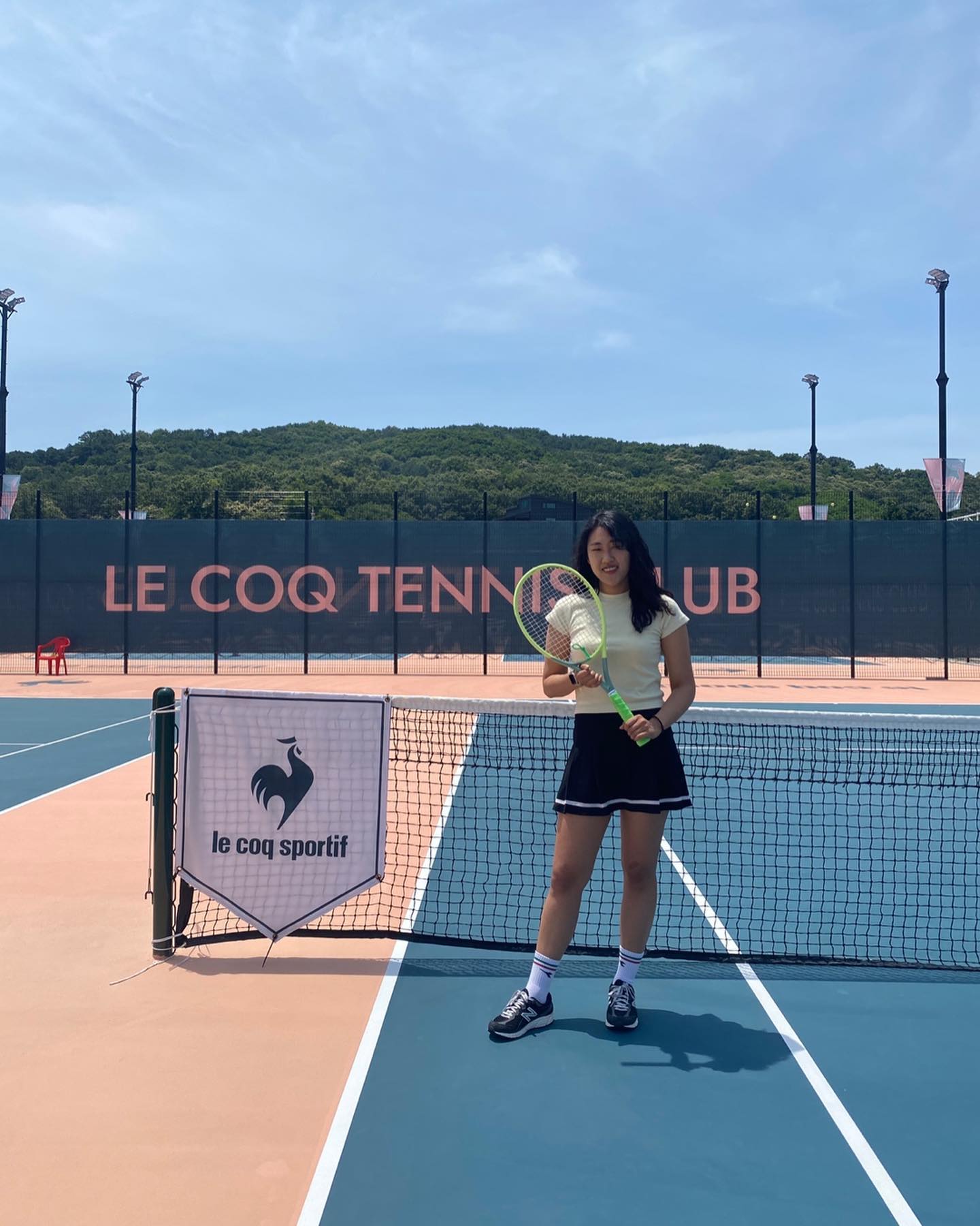 날씨 미쳤넹!!💕
테니스 잘 하구 싶은데 어렵네잉🎾

-

#르꼬끄테니스 
#테니스 #테린이🎾 #오운완 
#테니스치는여자