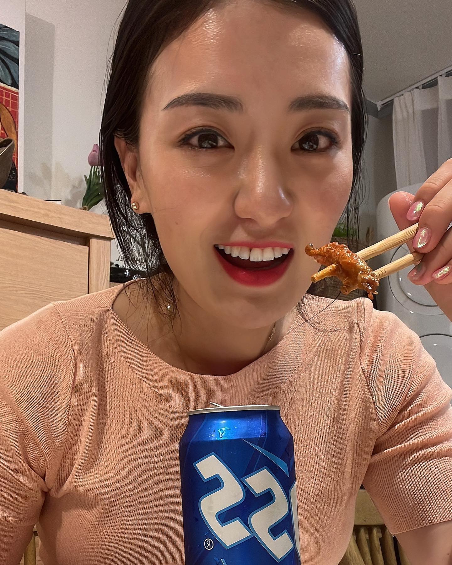 드디어 술기계 오픈 ㅋㅋㅋ 
1차#육회 #가지튀김🍆

#2차 #닭목살 

영롱하구먼 ㅋㅋㅋ 여행때 싸가야지 ㅋㅋ🏕️