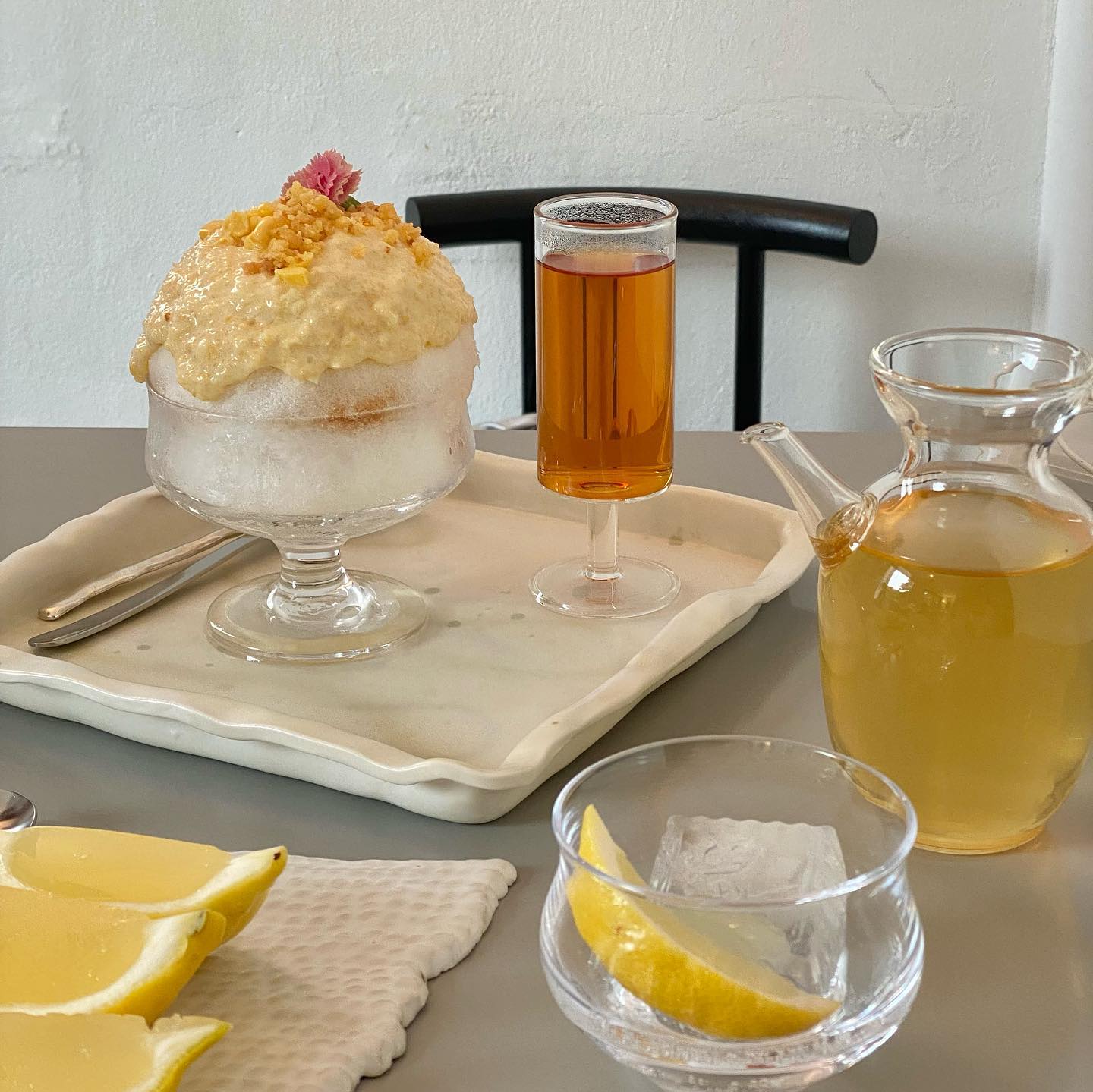카페인러버의 찻집나들이 🍋🌽🫖💛 온소바 마포대교산책 물빛광장과 잠자는터래기