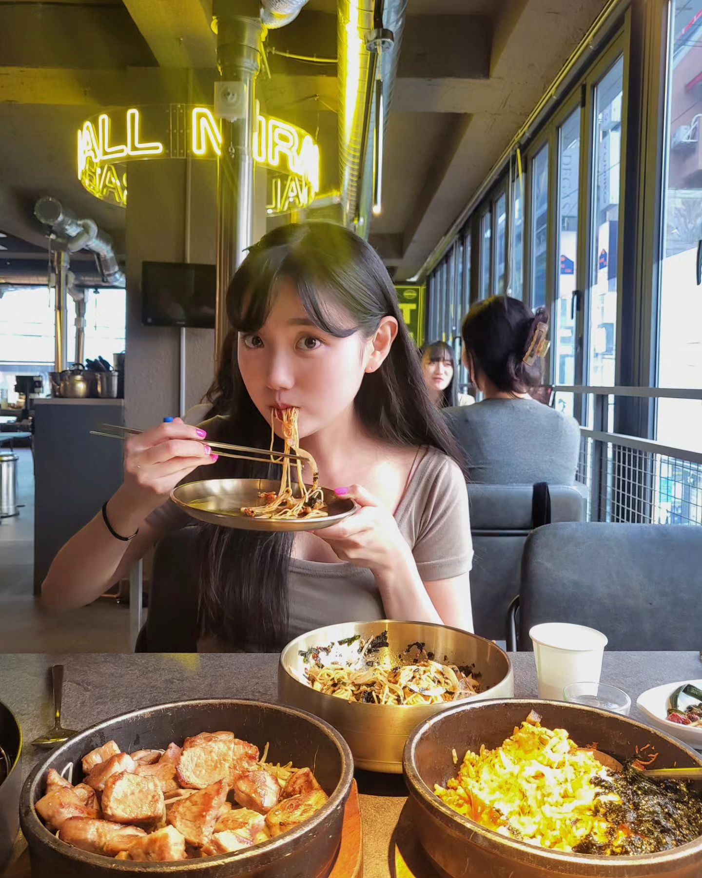 채인이랑 압구정데이트🤍