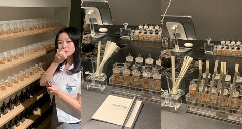 숭인 on Instagram: "#광고 @dotnote.perfume 분위기 낭낭한 닷노트에서 데이트 하기 직원분들도 너무 친절하시구 편안한 분위기에서 만들 수 있어서 좋았어요 🤍 #광고 #강남역놀거리 #강남역놀거
