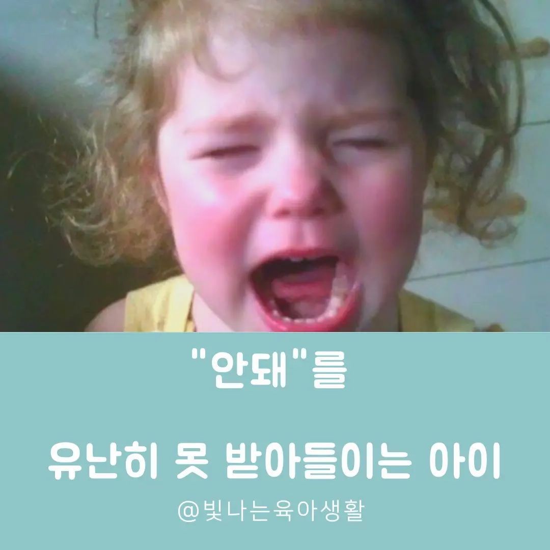 😱😡"안돼"를 유난히 못 받아들이는
우리아이 ,어쩌면 좋을까요?♡

#육아스타그램#빛나는육아생활#예민한아이#육아정보#육아팁#현실육아#육아맘