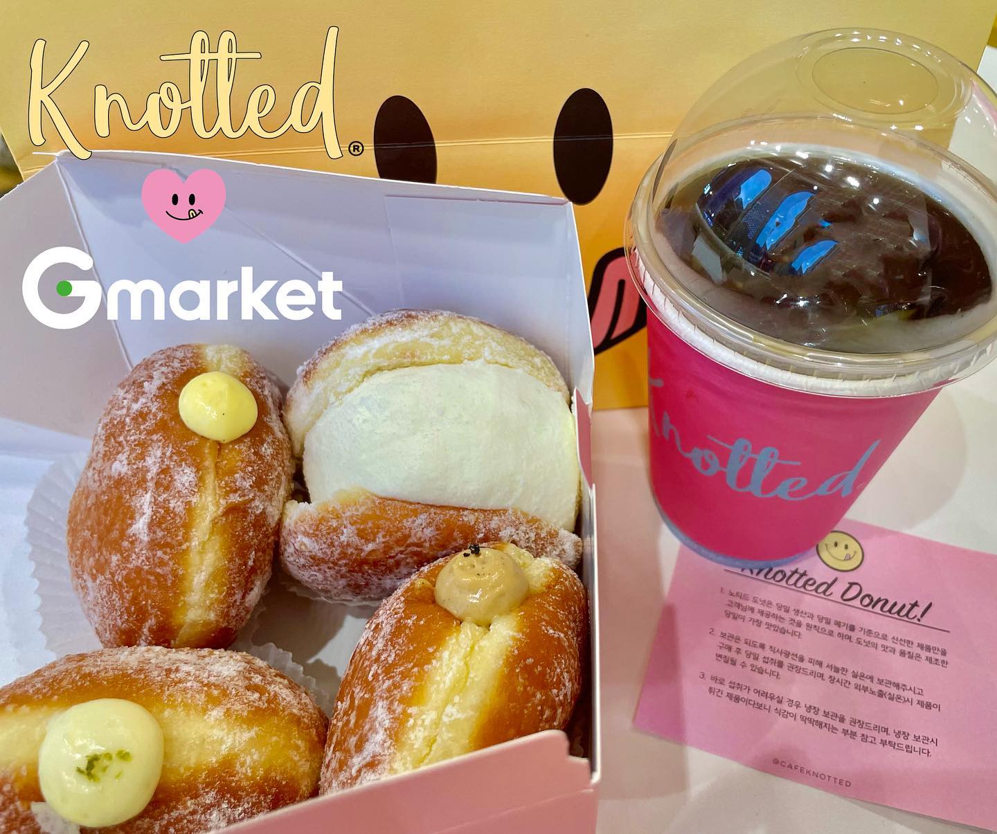 #협찬 노티드🍩😊
노티드에서 여름 신상 도넛이 출시한 기념으로 <<G마켓 단독 할인 프로모션>>을 진행중이에요‼️
7월 24일부터 30일까지 최대 20% 할인중이에요🤩
-
<노티드 X G마켓 메뉴구성>
L 썸머 레시피 세트 1 : 우유 팥빙수 크림 도넛 2, 썸머 망고 크림 도넛 1, 핑크 구아바 아이스 티 1
L 썸머 레시피 세트 2: 우유 팥빙수 크림 도넛 2, 썸머 망고 크림 도넛 1, 파스텔 멜론 그린 티 라떼 1
L 베스트도넛 4구 음료세트 : 우유생크림 1, 클래식 바닐라 1, 초코푸딩 1, 얼그레이 1, 아메리카노 1
ㄴ 베스트도넛 4구 커플세트 : 우유생크림 1, 클래식 바닐라 1, 초코푸딩 1, 얼그레이 1, 아메리카노 2
L 우유&바닐라 도넛 음료 : 우유 생크림 도넛 2+ 클래식 바닐라 2 + 아메리카노 1
-
믿고 먹는 노티드✨
프로필 링크를 통해 겟해가세요-🍩💛
-
#노티드도넛 #노티드 #노티드신상도넛 #G마켓 #지마켓 #노티드단독할인 #도넛 #도넛맛집 #디저트 #노티드해운대 #노티드부산