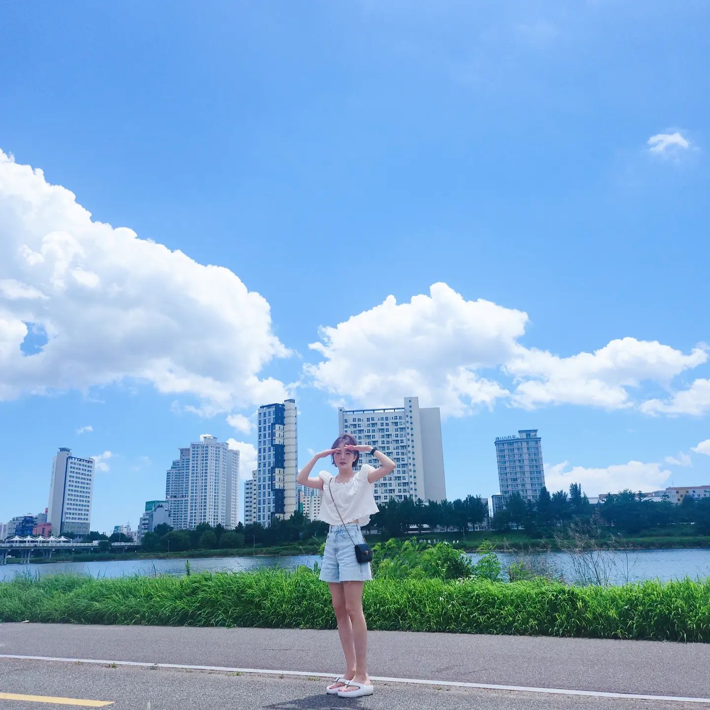 울산도 이르케나 맑아요'_'