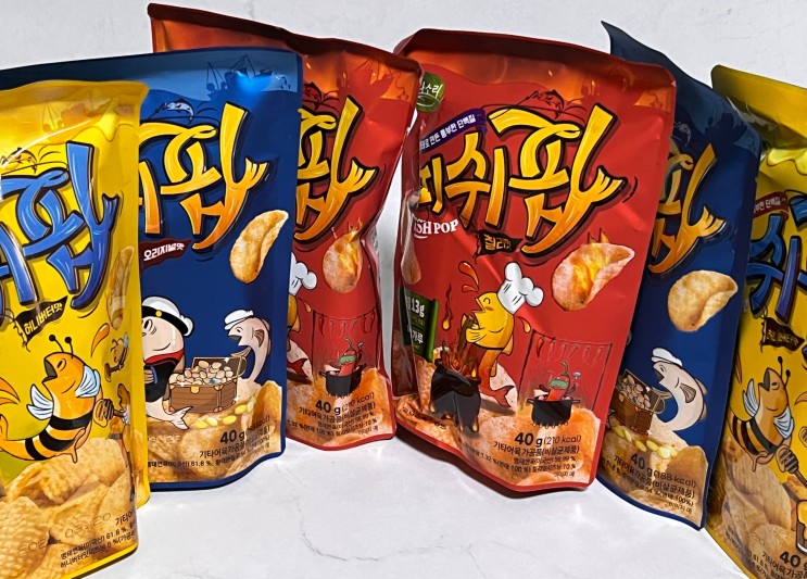 글루텐프리 단백질스낵 피쉬팝 밀가루가 없는 간식