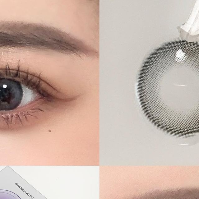 설둥 on Instagram: "#광고 @ololalens_kr #오로라렌즈 [블러링 그레이] 착용하였습니다. 그래픽 디자인이 화려하면서도 자연스러움 그 중간이라 데일리용으로 딱이였어요 🤗 인체친화적 소재로 건