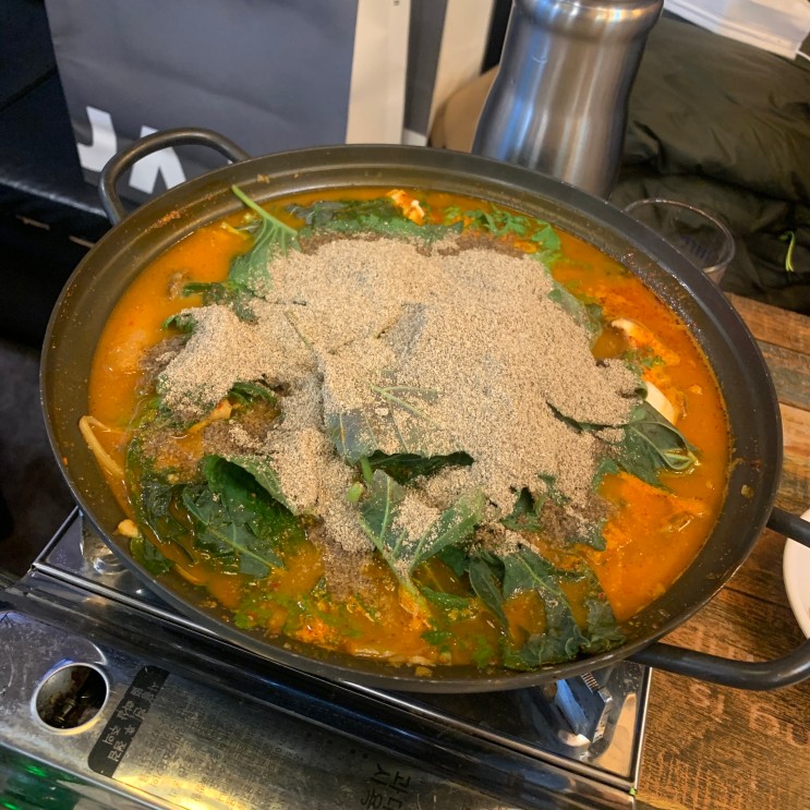 왕십리역순대곱창맛집, 날씨 쌀쌀한 날에는 역시 순대곱창전골!